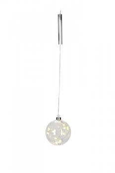 Glaskugel mit 10er LED